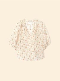 Xirena Jules Coconut Shirt Garmentory at Garmentory